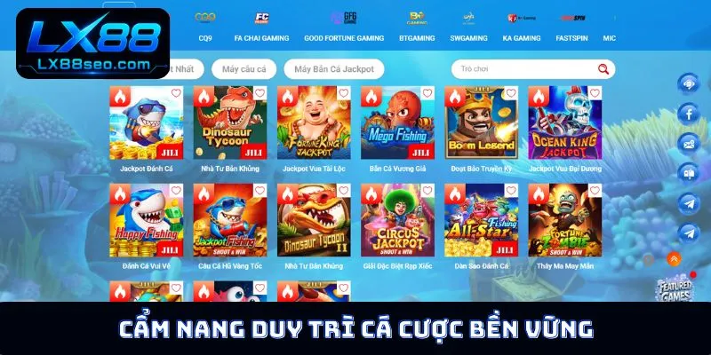 Cẩm nang duy trì cá cược bền vững