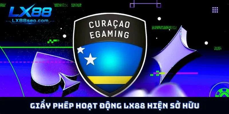Giấy phép hoạt động LX88 hiện sở hữu