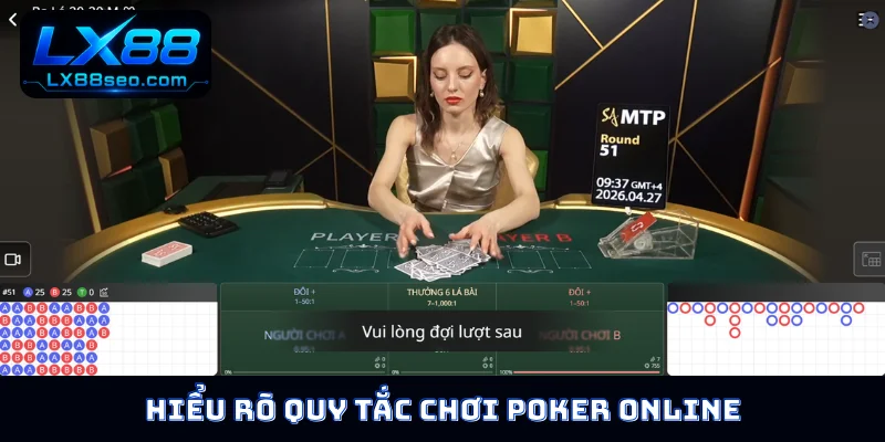Hiểu rõ quy tắc chơi Poker online